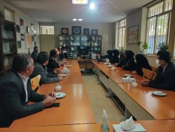 بازدید مدیر کل امور اجتماعی وفرهنگی استانداری کردستان و هیئت همراه از مؤسسه خیریه روزبه