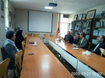 بازدید   مدیر شعب بانک تجارت استان زنجان