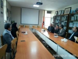 بازدید   مدیر شعب بانک تجارت استان زنجان